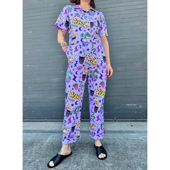 Nooworks M purple coverall jumpsuit Hastings - Picture 9 of 9